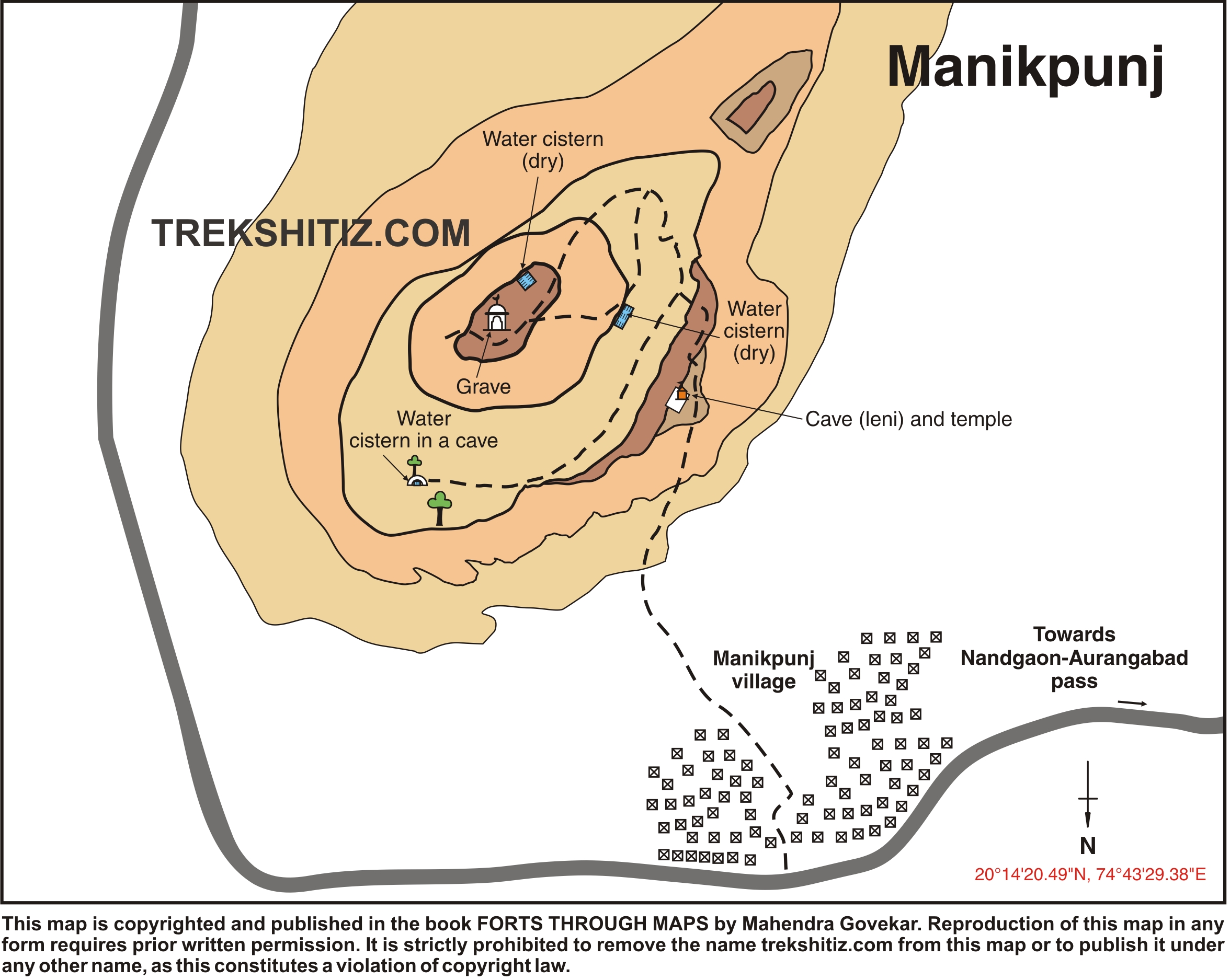 Manikpunj English Map
